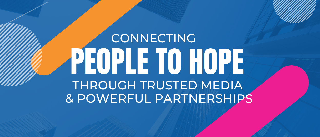 Homepage connecting people to Hope